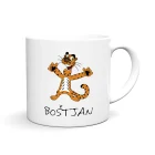 Personalizirana skodelica s potiskom motiva tigra