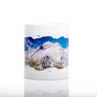 Keramična skodelica z motivom Triglava.